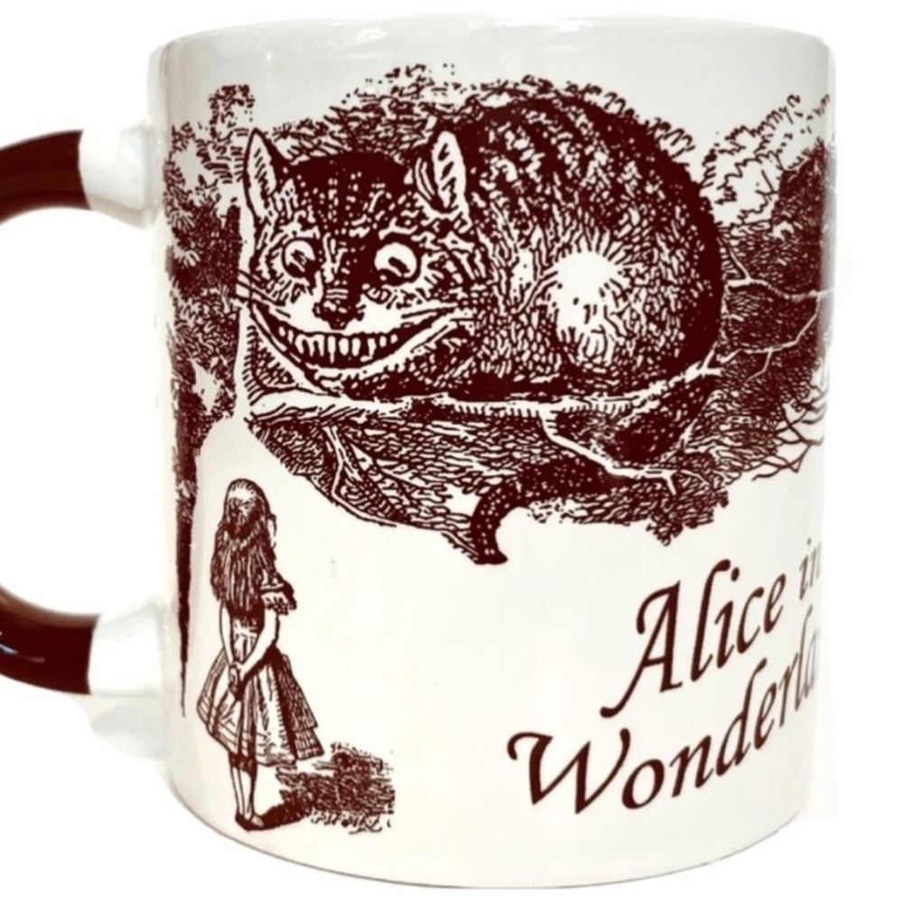 Alice in Wonderland Disappearing Cheshire Cat Ceramic Temperature Changing Mug